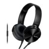 Sony MDR-XB450AP Headphones Wired Clone Extra Bass On-Ear